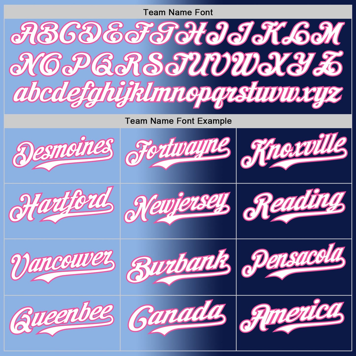 Custom Navy White Light Blue-Pink Authentic Gradient Fashion Baseball Jersey