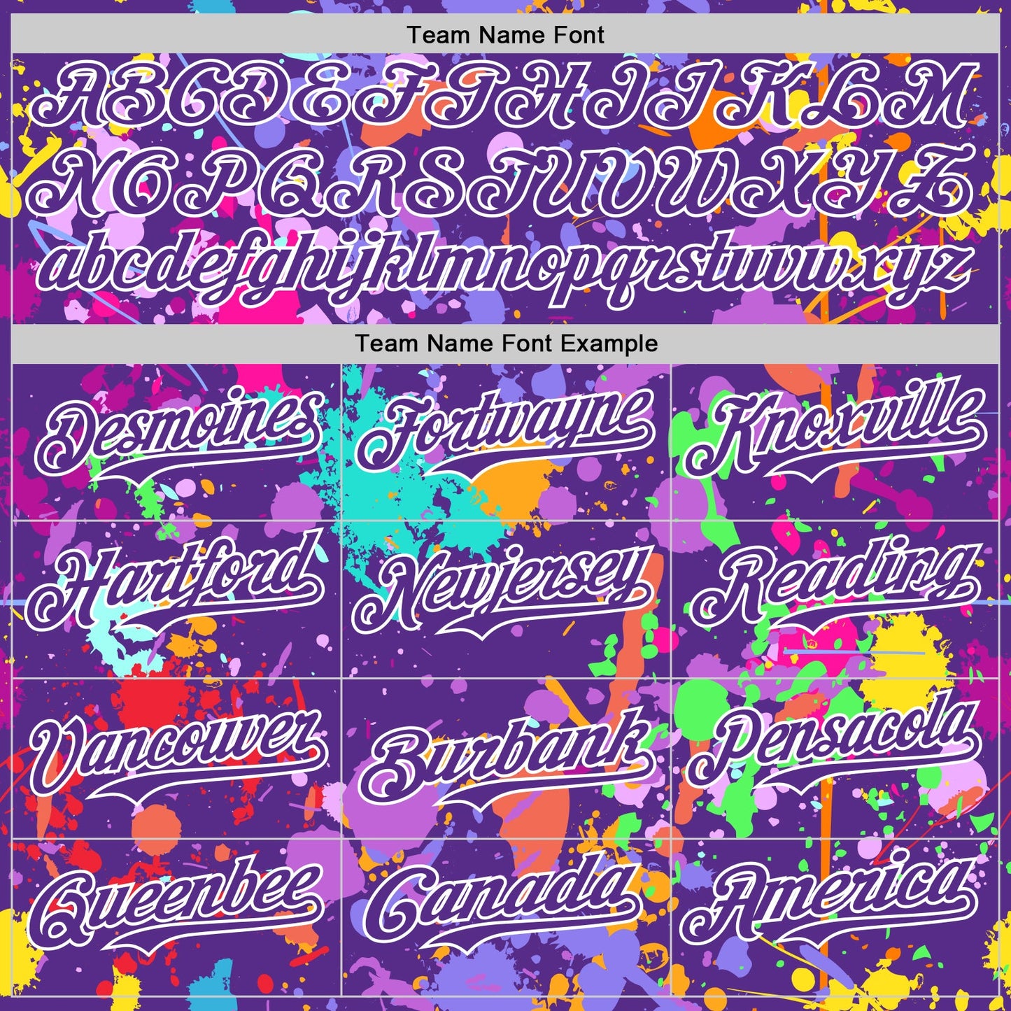 Custom Graffiti Pattern Purple-White Authentic Baseball Jersey