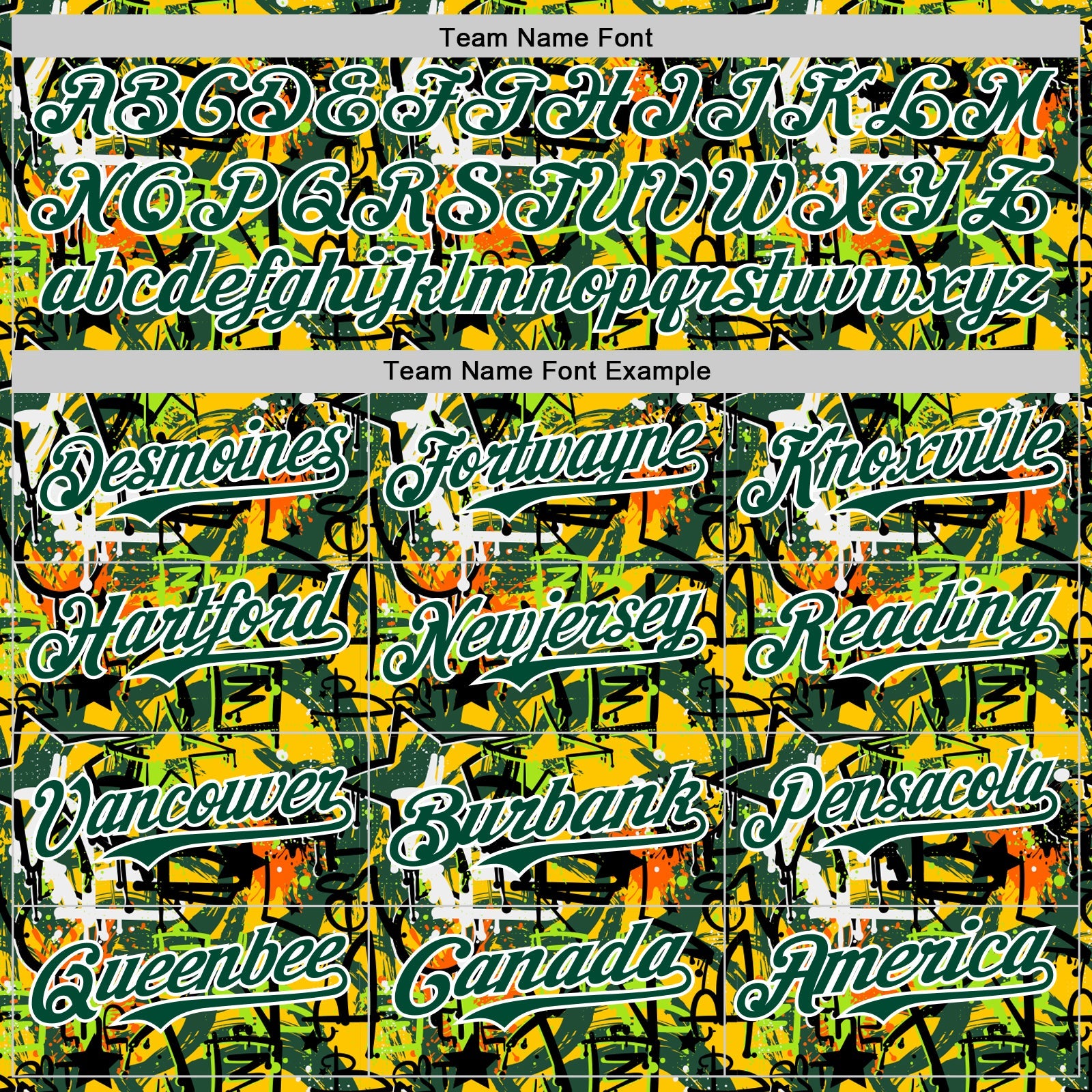 Custom Graffiti Pattern Green-White Splatter Authentic Baseball Jersey
