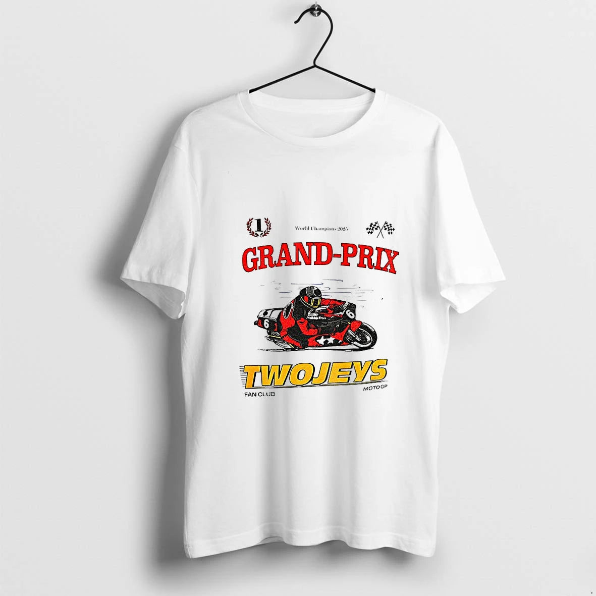 Grand Prix Racing Formula 1 Twojeys World Champions 2025 Moto Fan Club Tshirts Sweater