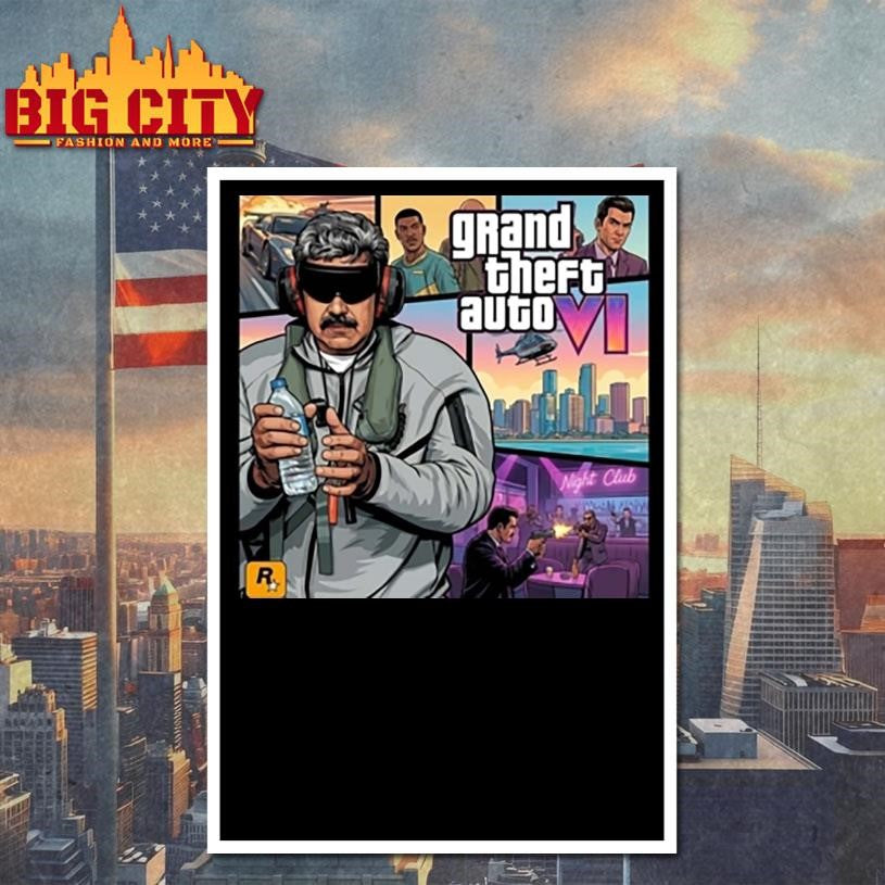 Grand Theft Auto Vi Gta 6 Nicolas Maduro Captured Shirt