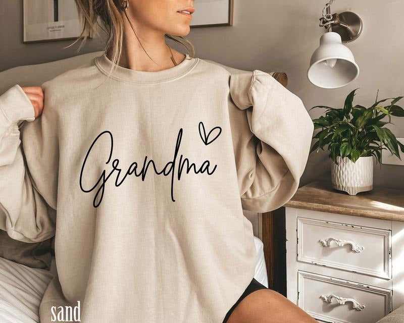 Grandma Sweatshirt, Nana Sweatshirt, Mother's Day Gift, Gift For Mother, New Grandma Sweatshirt, New Mom Shirt, Grammy...