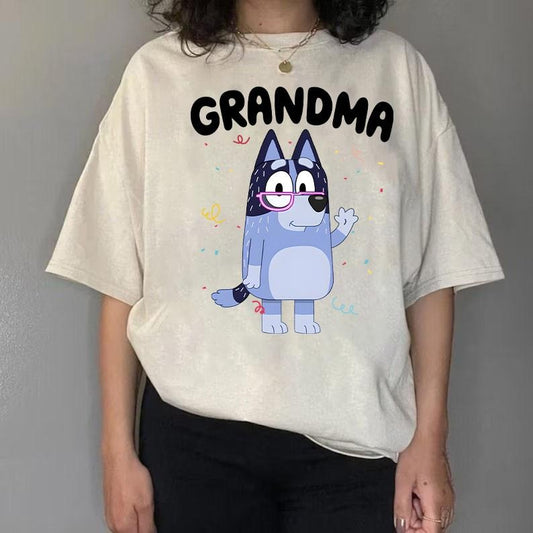 Grandmalife Bluey Shirt, Bluey Grandma Shirt, Bob Bluey Shirt, Bluey Shirt, Bluey Family Shirt, Grandma Grandma Bluey...