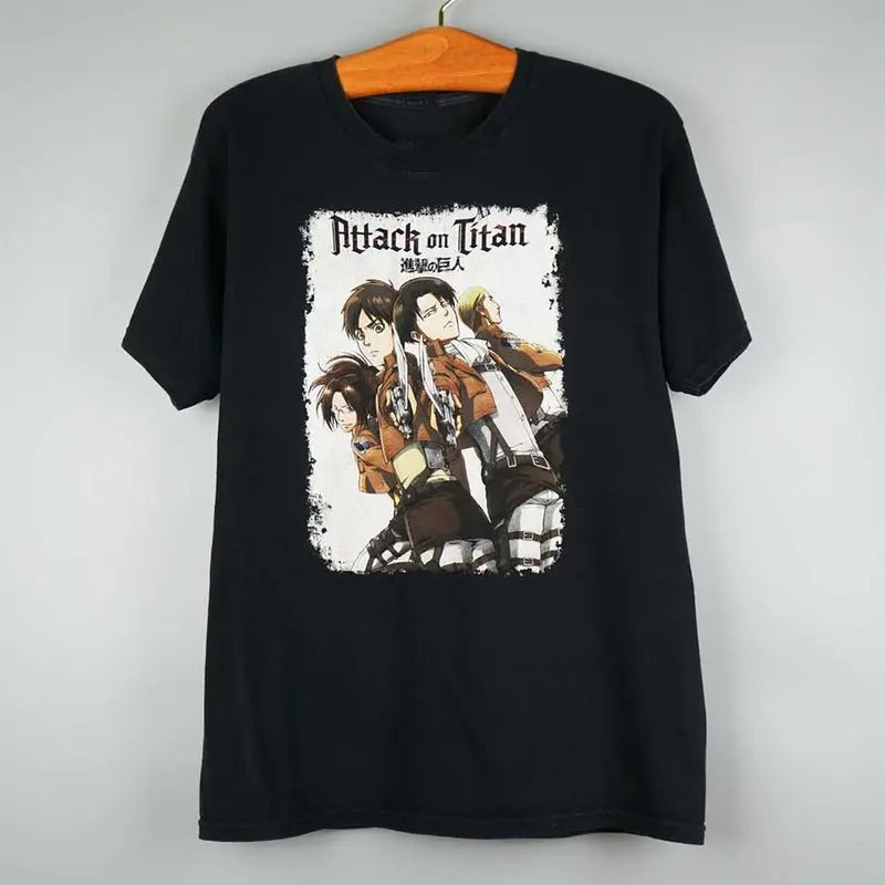 Graphic Vintage  Attack on Titan AOT t-shirt Hoodie, Sweatshirt | WearSparks.com