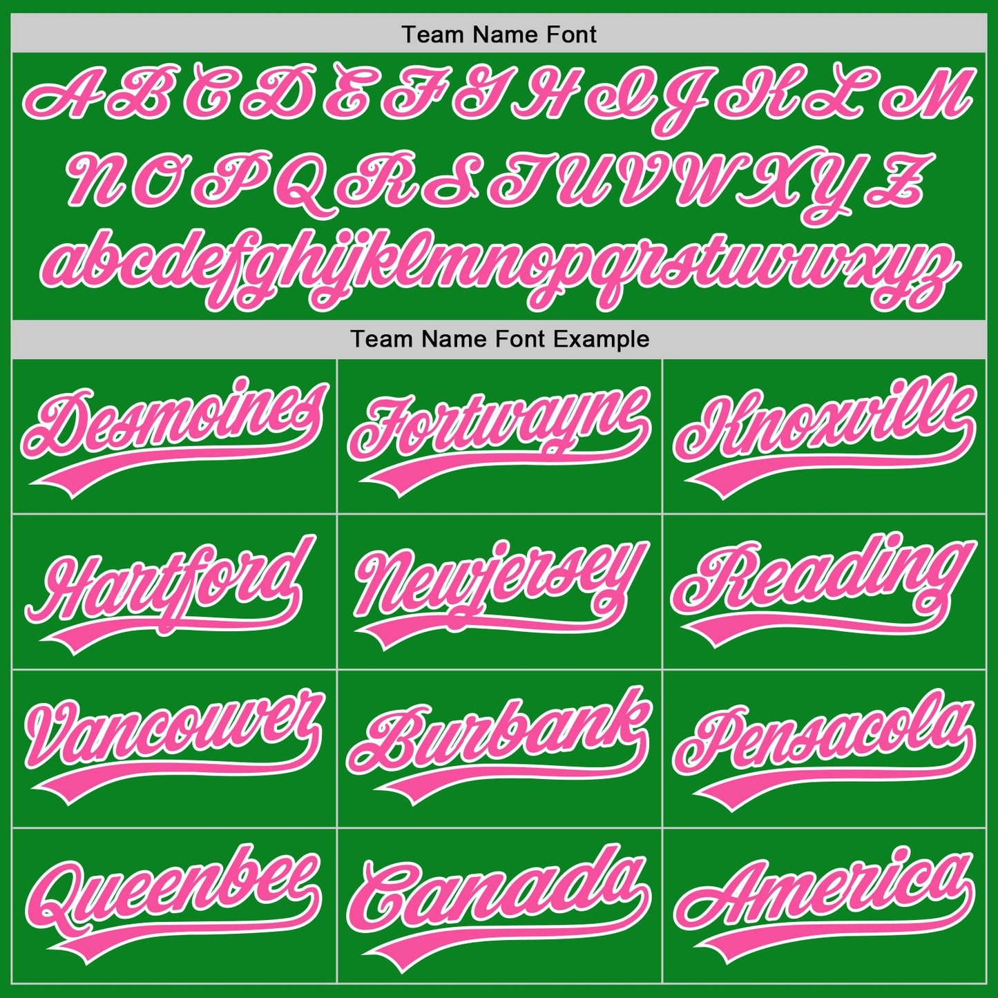 Custom Grass Green Pink-White Authentic Baseball Jersey