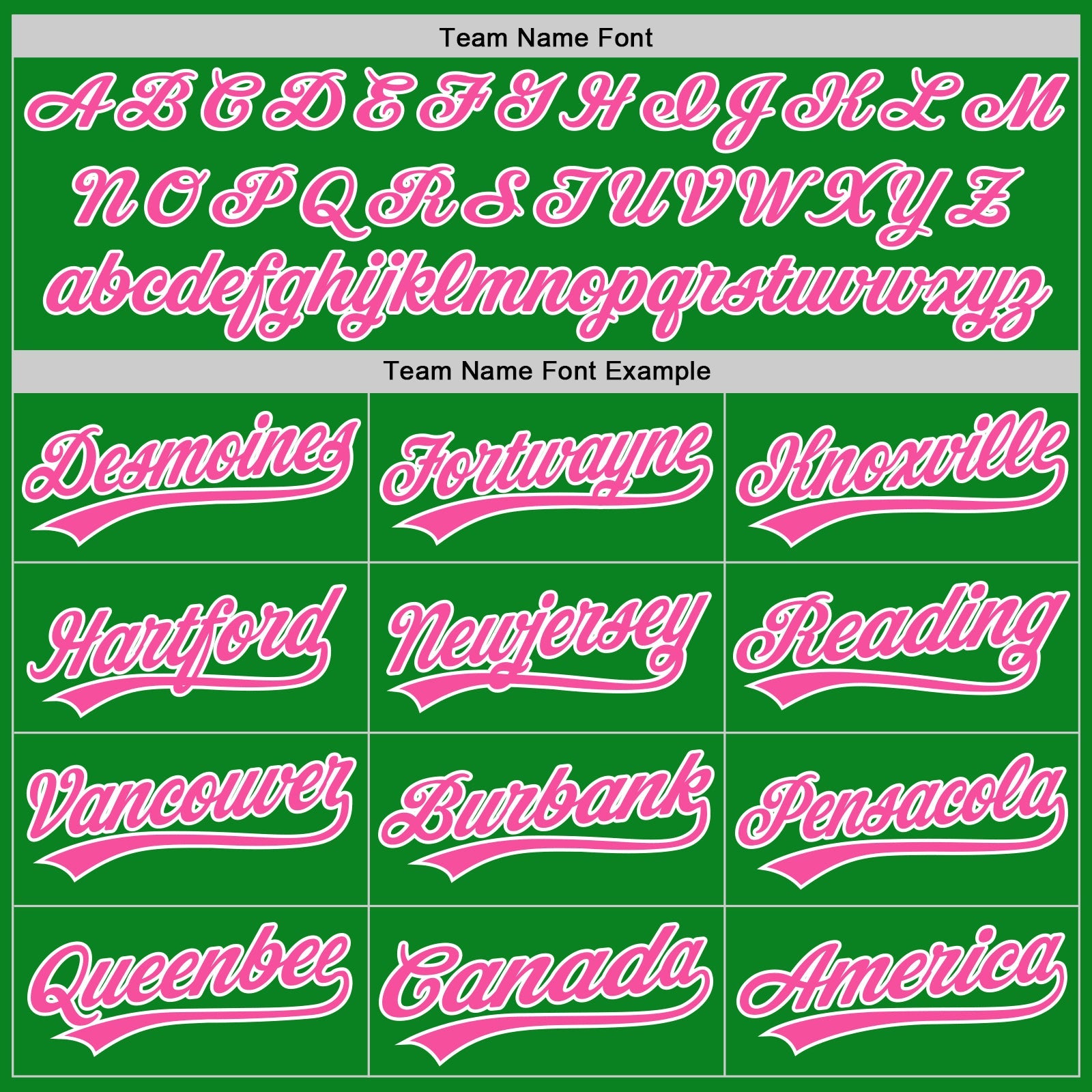 Custom Grass Green Pink-White Authentic Baseball Jersey