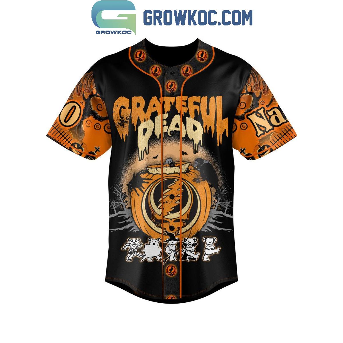 Grateful Dead Steal Your Face Right Off Your Head Personalized Baseball Jersey