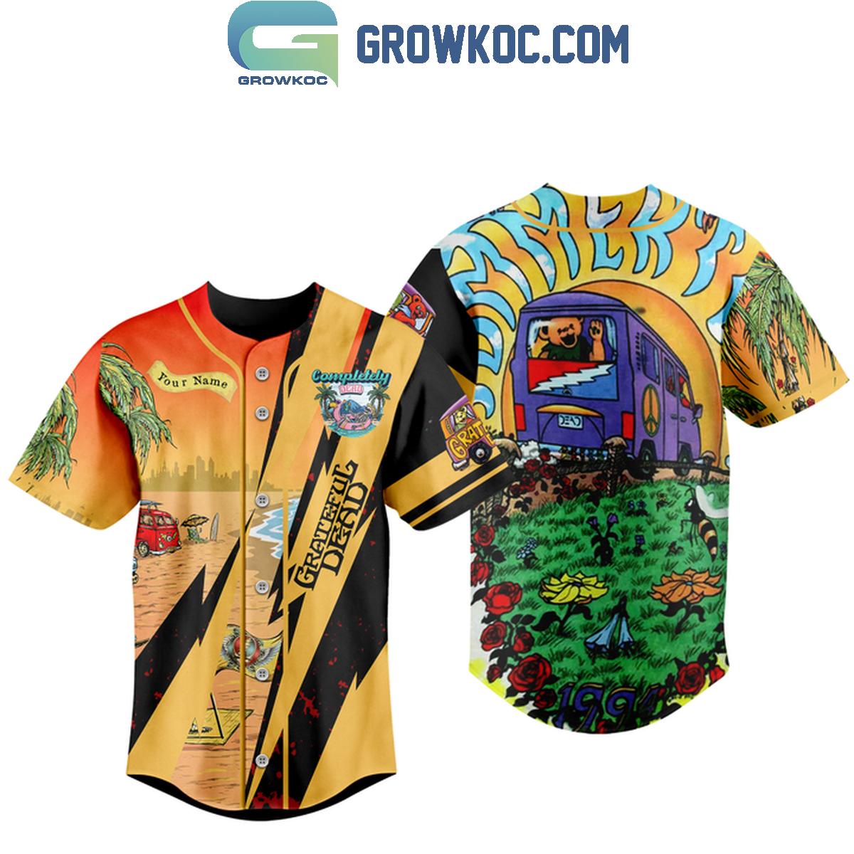 Grateful Dead Sunshine Daydream Personalized Baseball Jersey