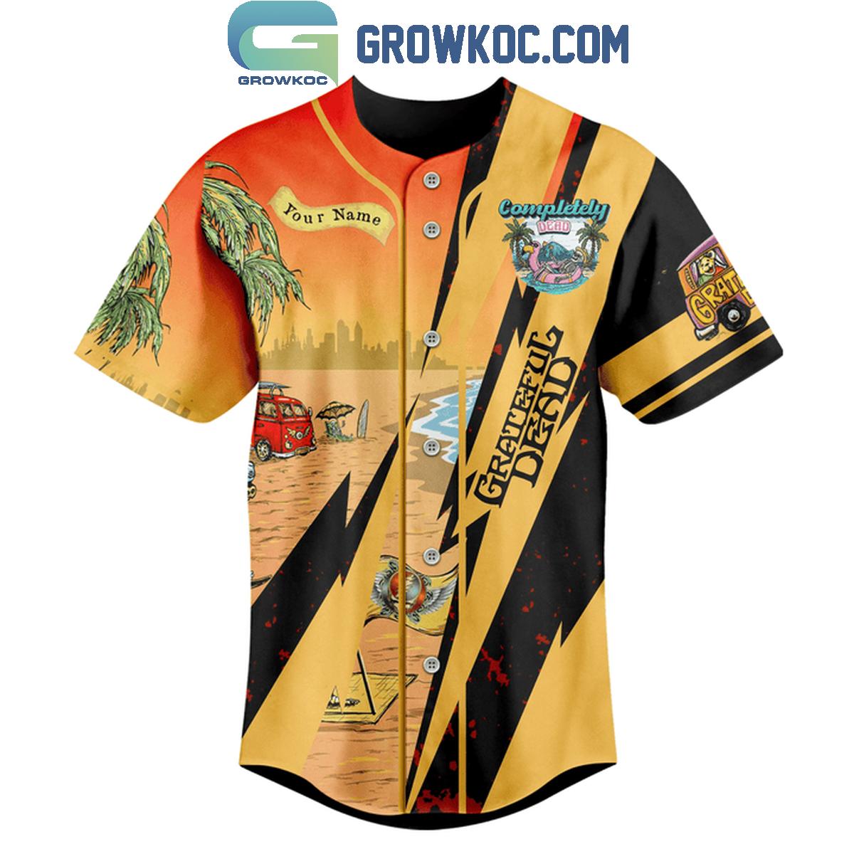 Grateful Dead Sunshine Daydream Personalized Baseball Jersey