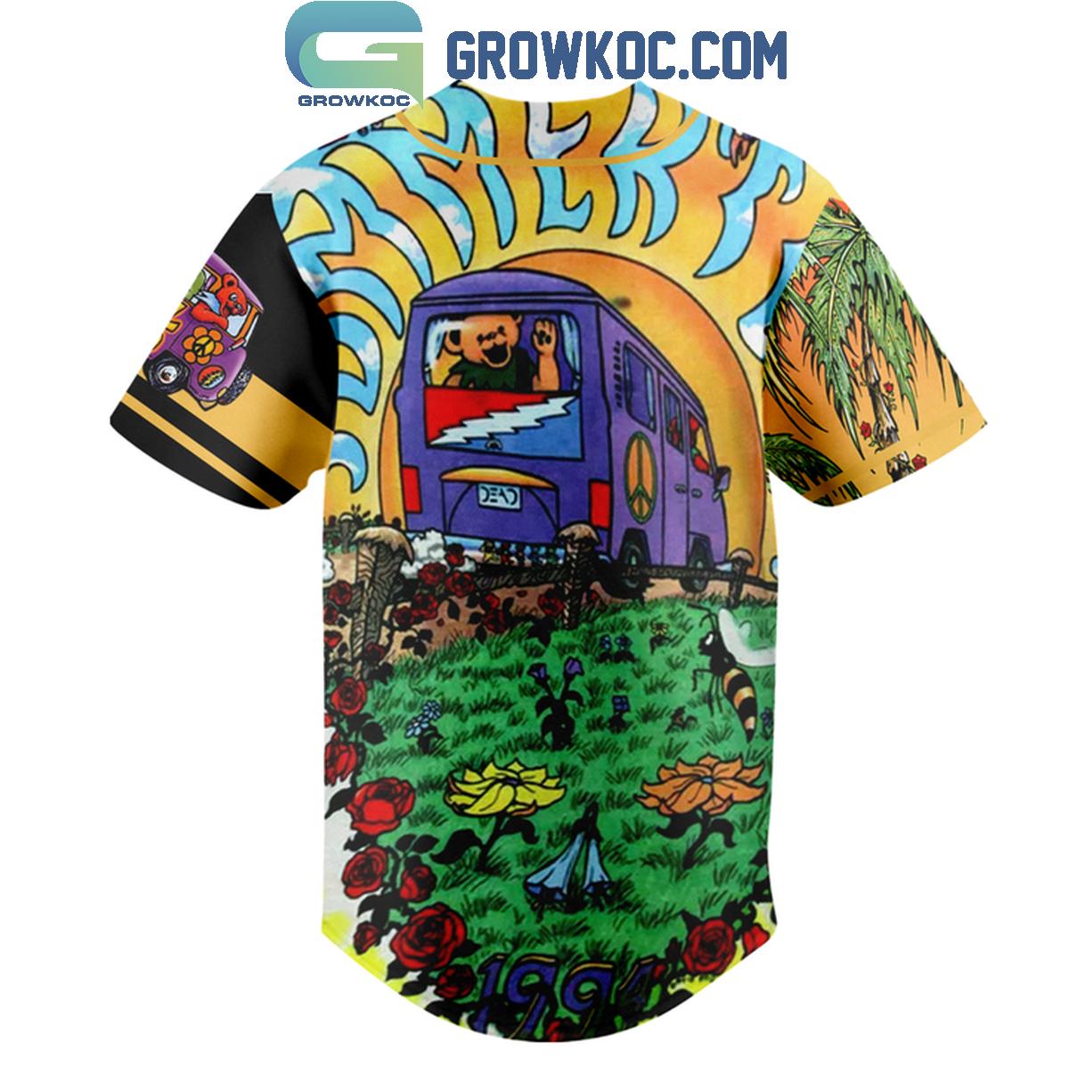 Grateful Dead Sunshine Daydream Personalized Baseball Jersey
