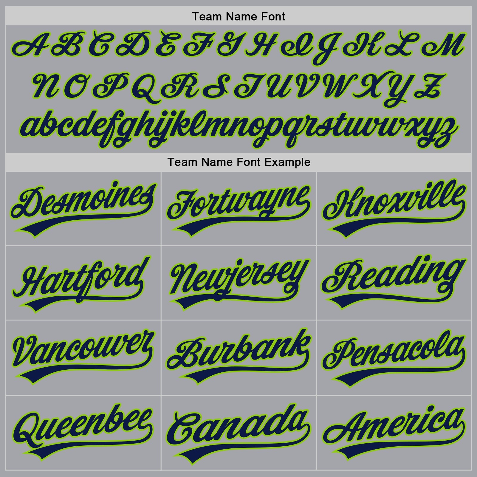 Custom Gray Navy-Neon Green Authentic Baseball Jersey
