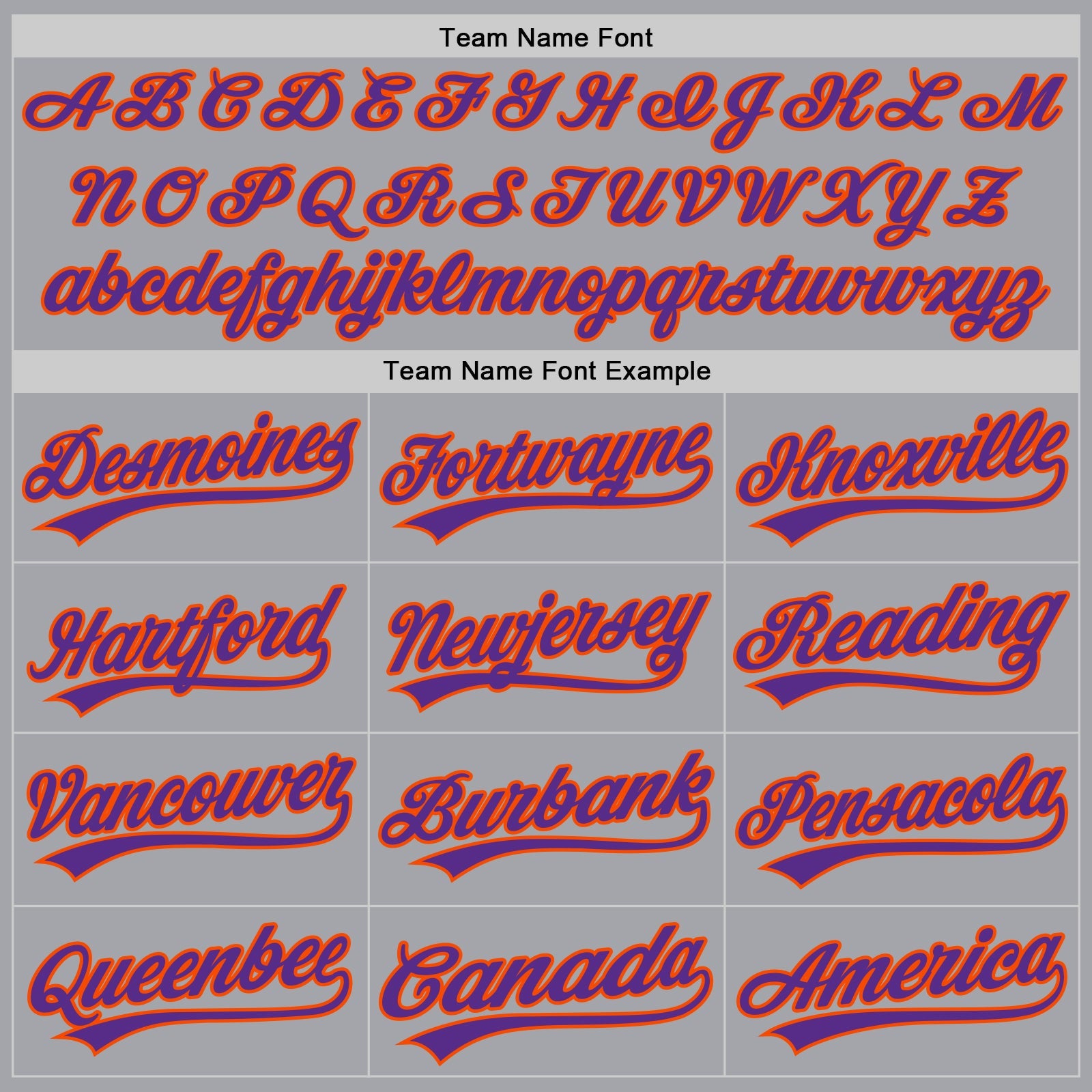 Custom Gray Purple-Orange Authentic Baseball Jersey