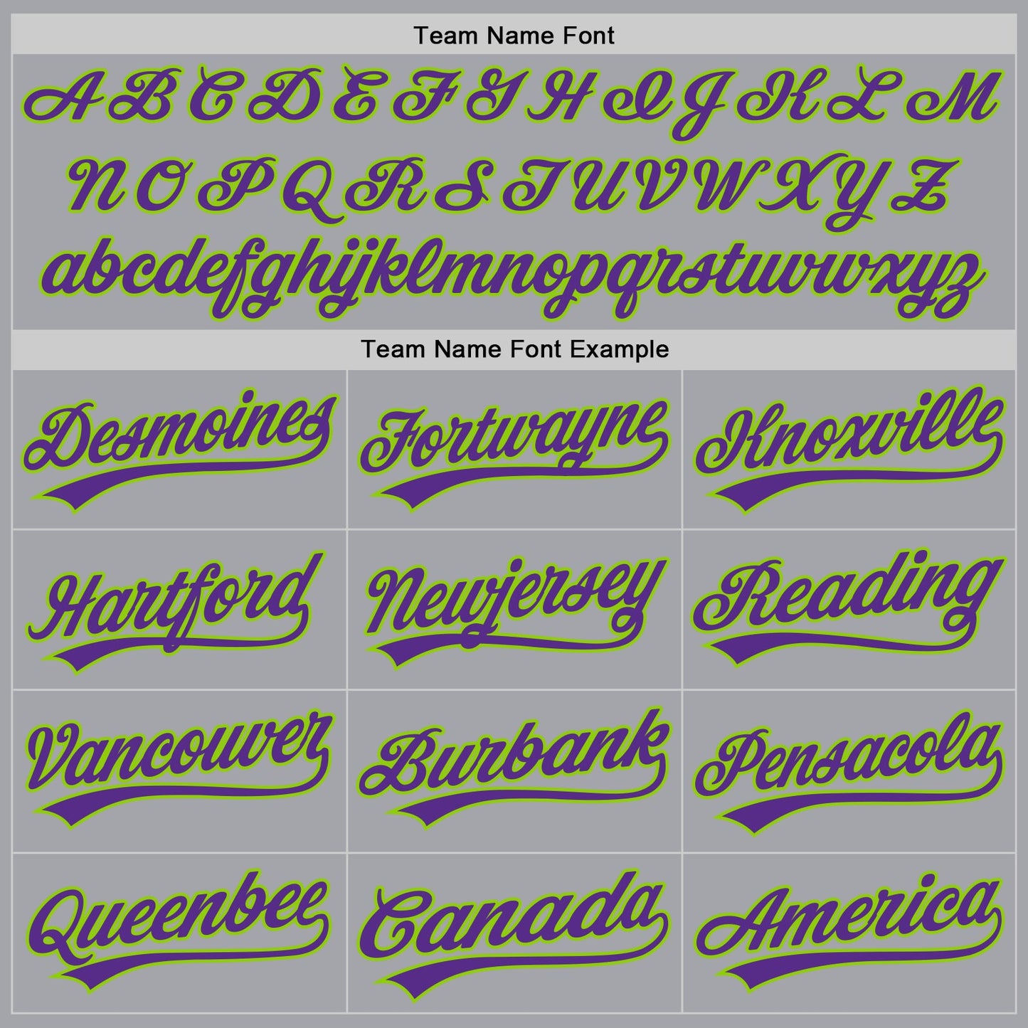 Custom Gray Purple-Neon Green Authentic Baseball Jersey