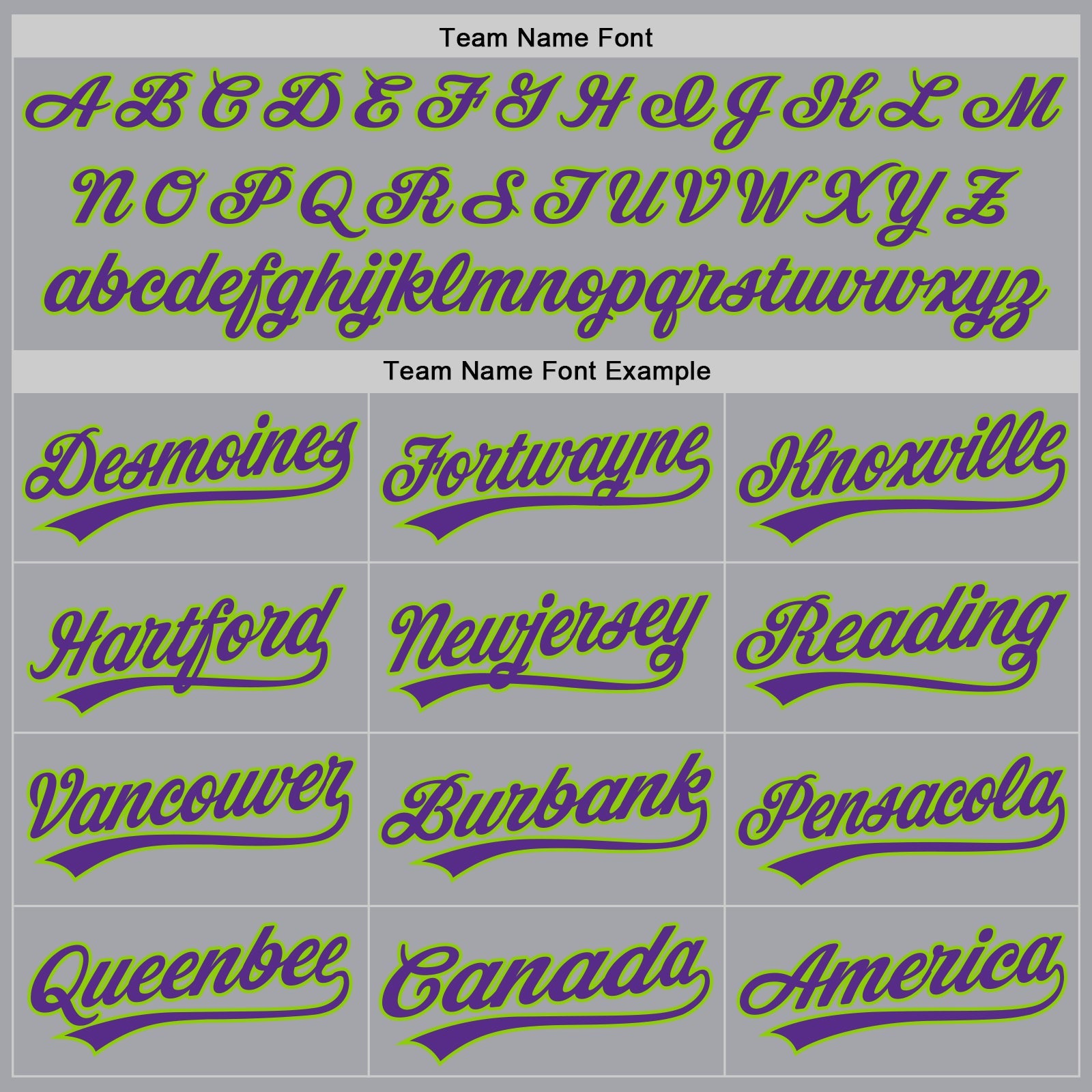 Custom Gray Purple-Neon Green Authentic Baseball Jersey