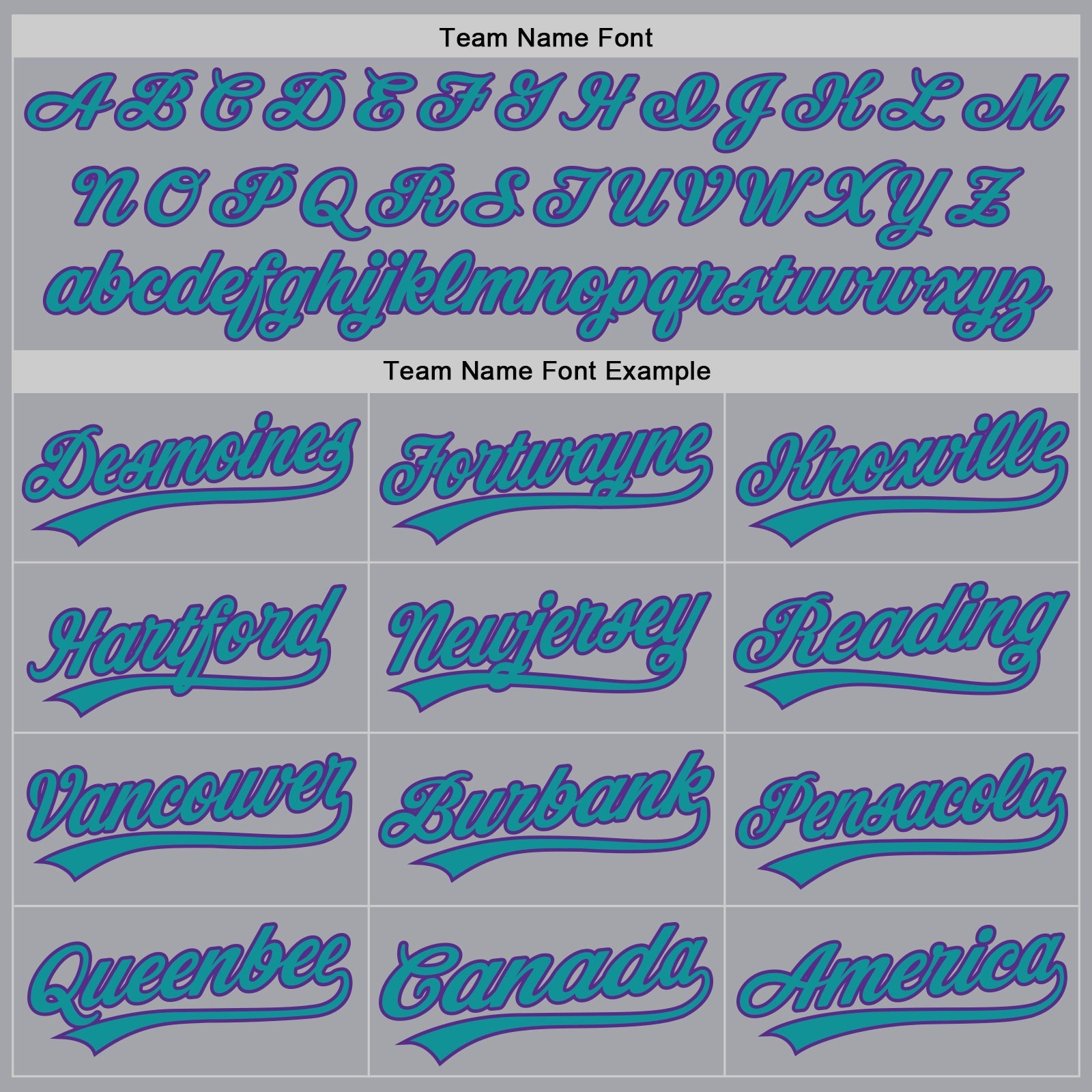 Custom Gray Teal-Purple Authentic Baseball Jersey