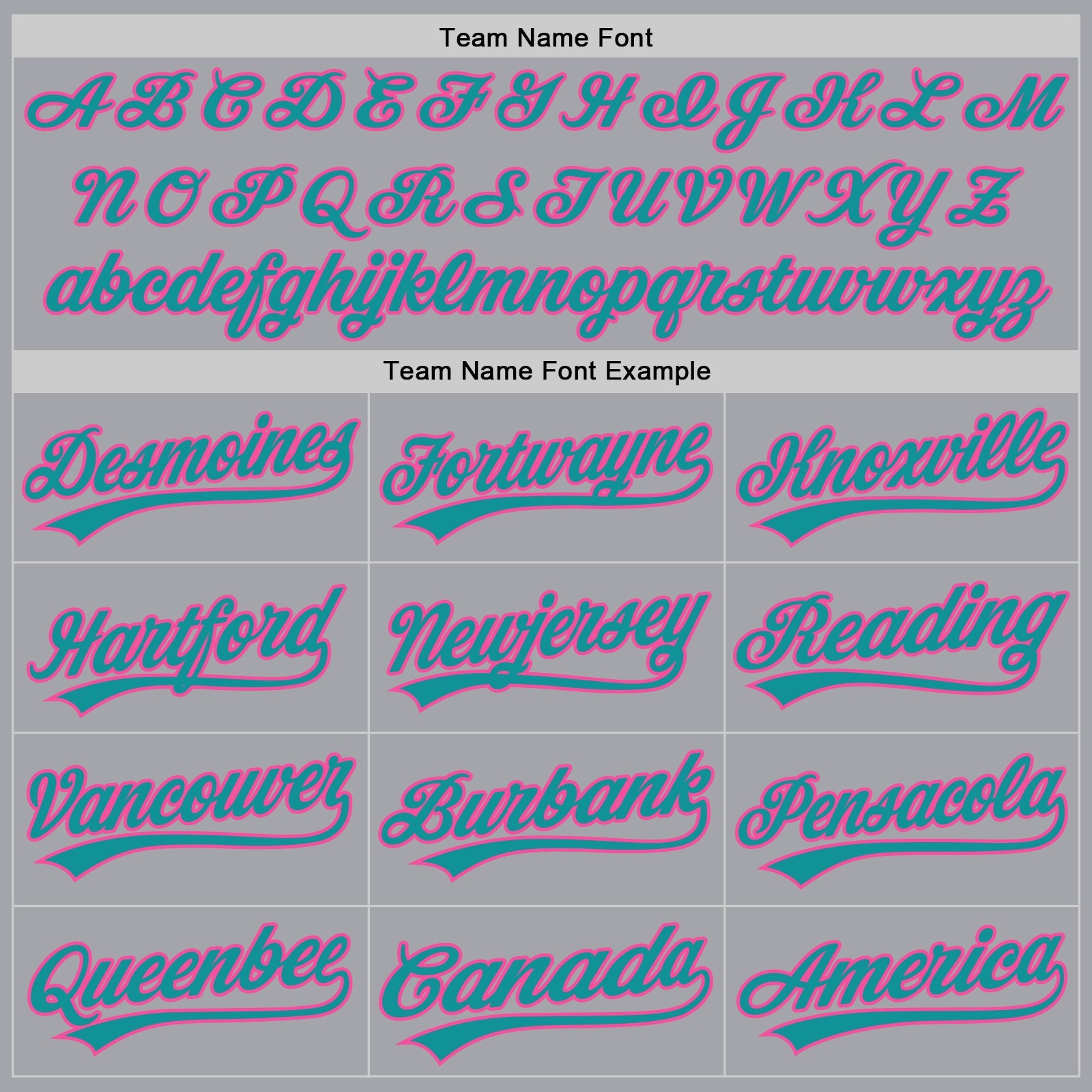 Custom Gray Teal-Pink Authentic Baseball Jersey
