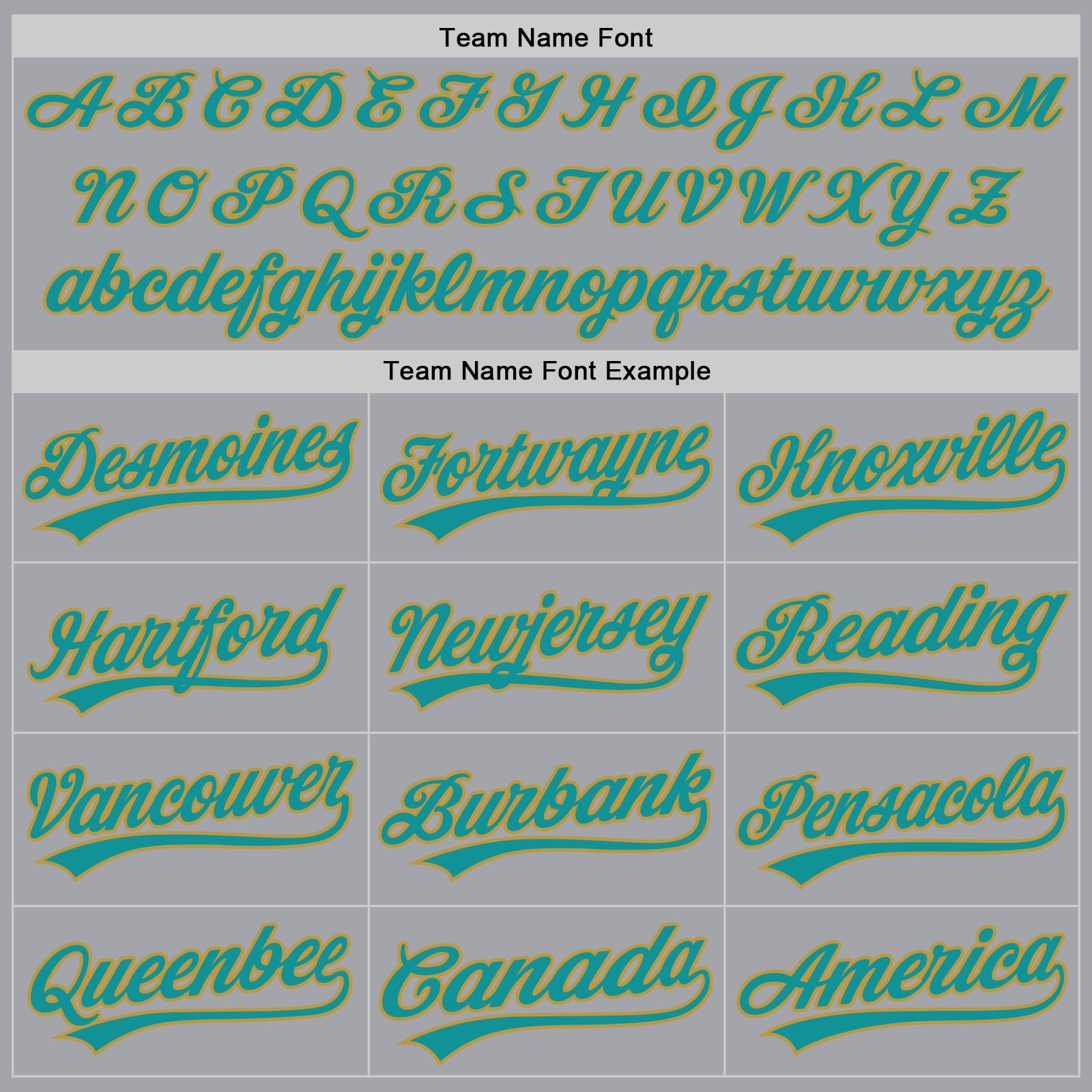 Custom Gray Teal-Old Gold Authentic Baseball Jersey