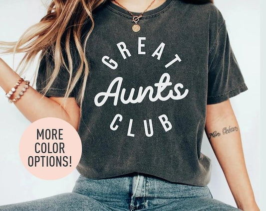 Great Aunts Club Shirt, Great Aunts Shirt, Favorite Aunt Shirt, Great Aunt Gift
