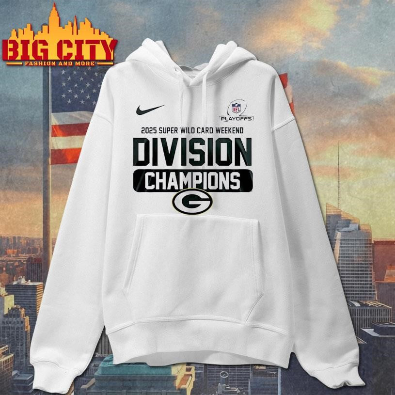 Green Bay Packers 2025 Super Wild Card Weekend Division Champions Shirt