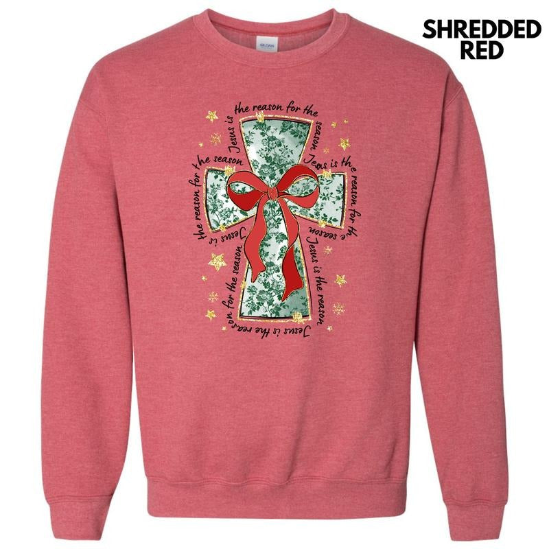 Green Jesus Season Cross Sweatshirt 'NLB' T-Shirts, Hoodie | WearSparks.com