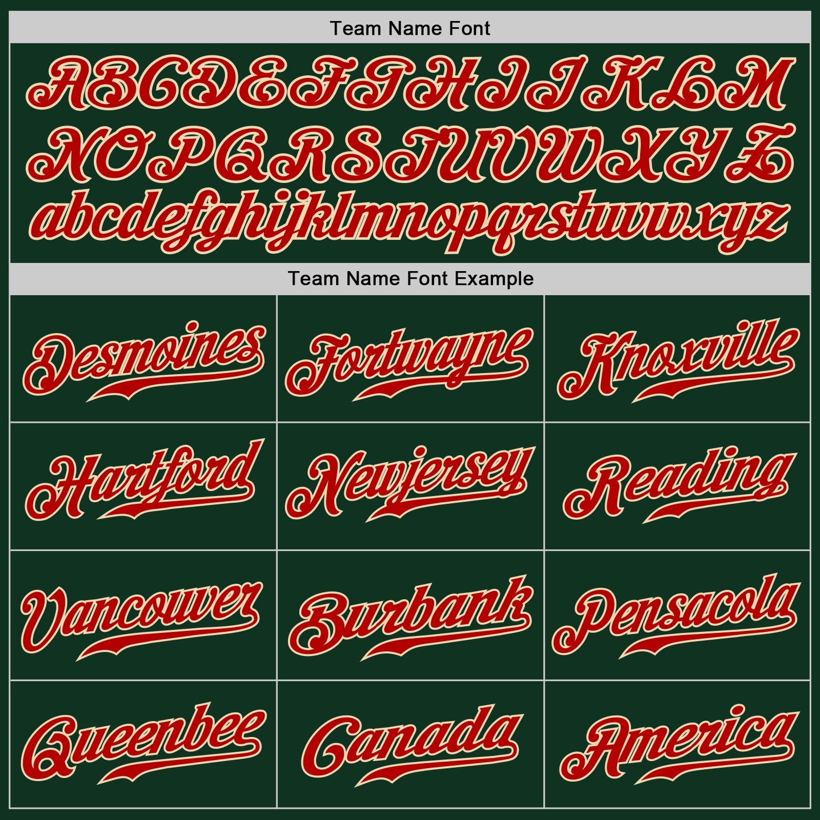 Custom Green Red-Cream Authentic Baseball Jersey