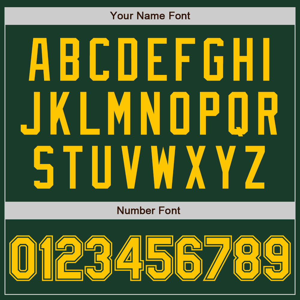 Custom Green Yellow Authentic Baseball Jersey