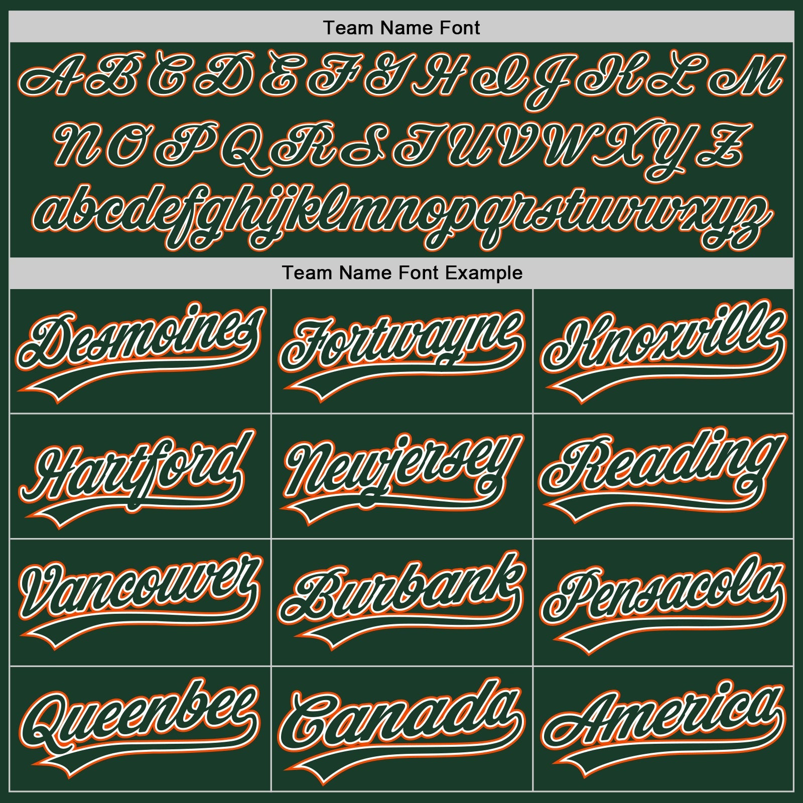 Custom Green White-Orange Authentic Baseball Jersey