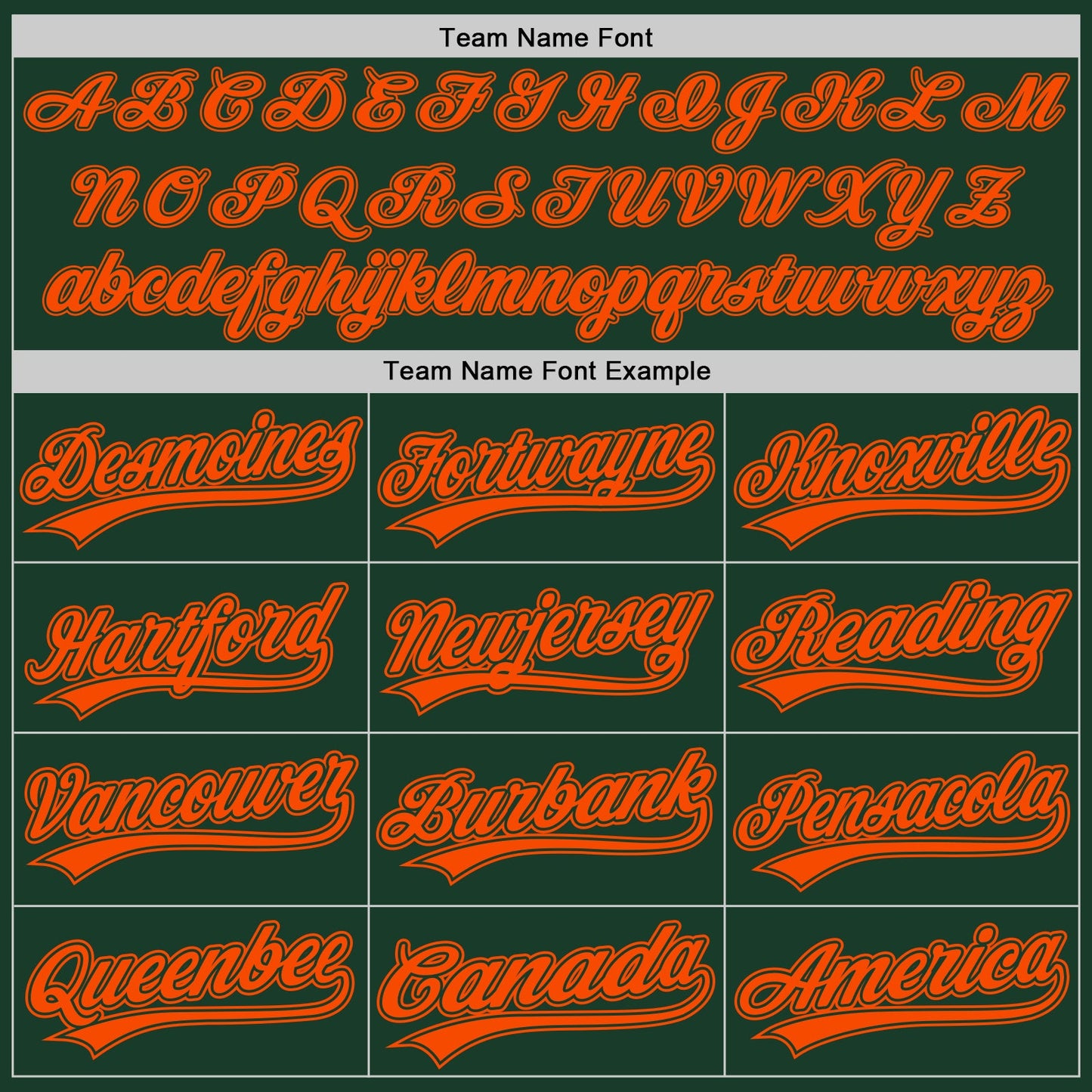 Custom Green Orange Authentic Baseball Jersey