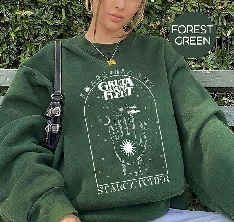 Greta Van Fleet Starcatcher World Tour 2024 Sweatshirt T-Shirts, Hoodie | WearSparks.com