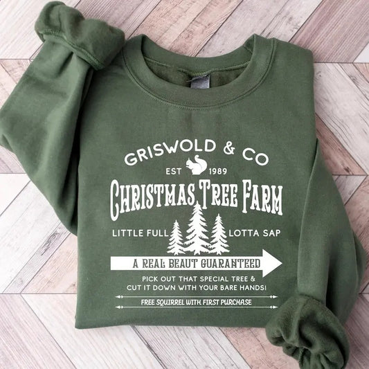 Griswold Christmas Sweatshirt tshirt, Griswold Christmas Tree Farm, Griswold Christmas Shirt, Christmas Vacation Shirt,...