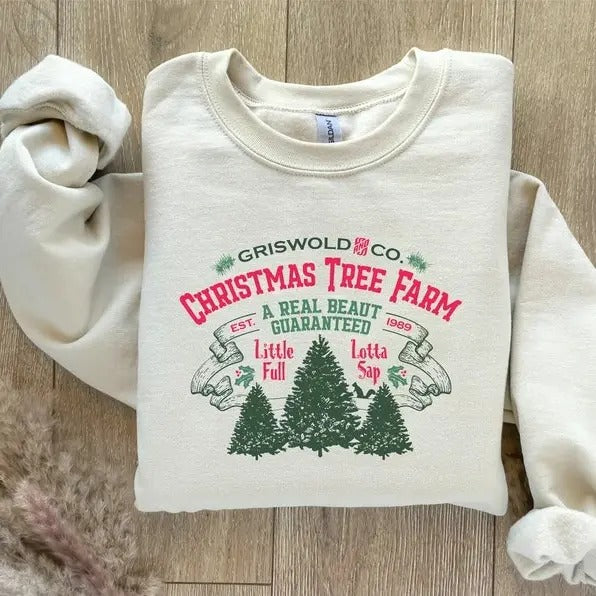 Griswold Christmas Sweatshirt, Griswold Co Sweater, Christmas Tree Farm Shirt, Family Vacation Match, National Lampoon's...