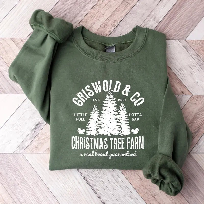 Griswold Christmas Sweatshirt, Griswold Co Sweater, Family Vacation, Xmas Family Christmas, Christmas Tree Farm...