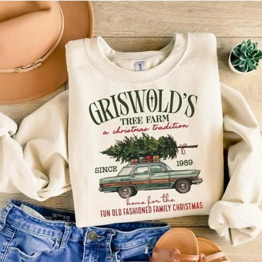 Griswold Christmas Tree Farm Sweatshirt, Hoodie, T