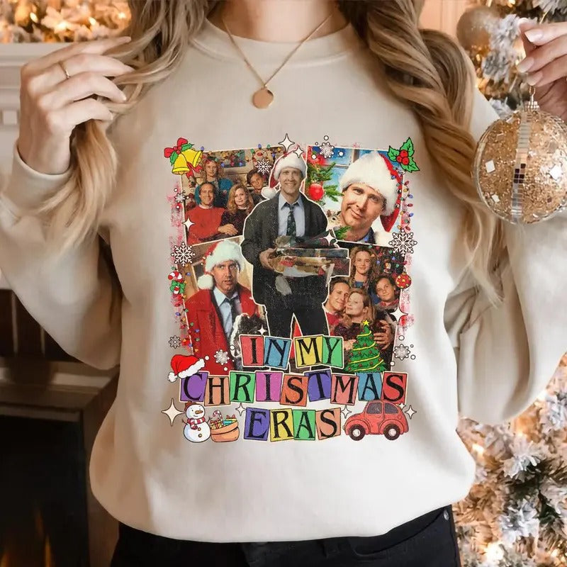 Griswold Christmas Vacation Eras Tour Shirt, National Lampoon's Christmas Vacation Sweatshirt, Clark Griswold Shirt, In...