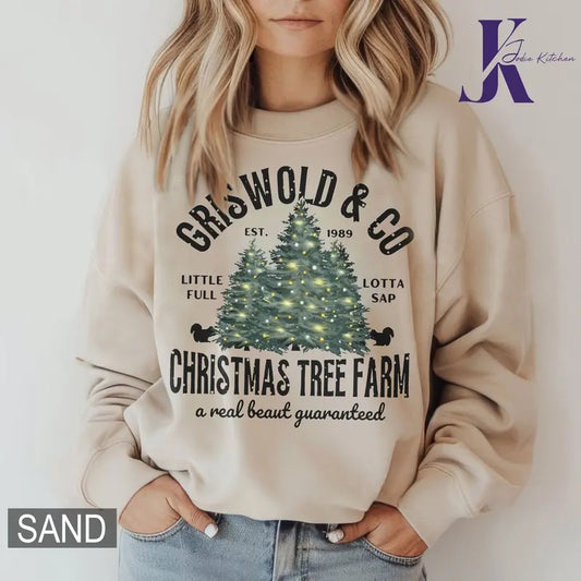Griswold's Christmas Sweatshirt Tshirt Hoodie, Christmas Movie Shirt, Griswold's Tree Farm Since 1989 Shirt, Christmas...