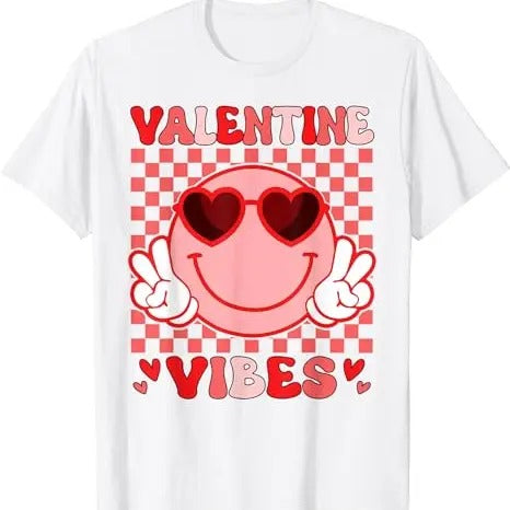Groovy Valentine Vibes Valentines Day Shirts For Girl Womens, Funny Valentine Gift, Religious Couples Sweatshirt, Hodie...