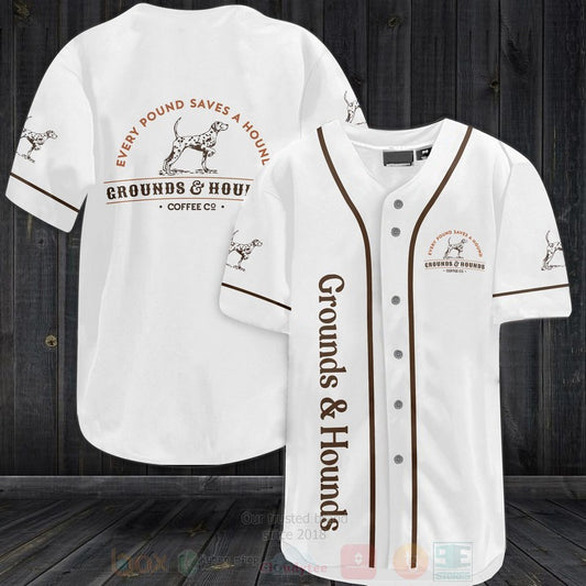 FASHION Grounds & Hounds Baseball Jerseys Botton Shirt