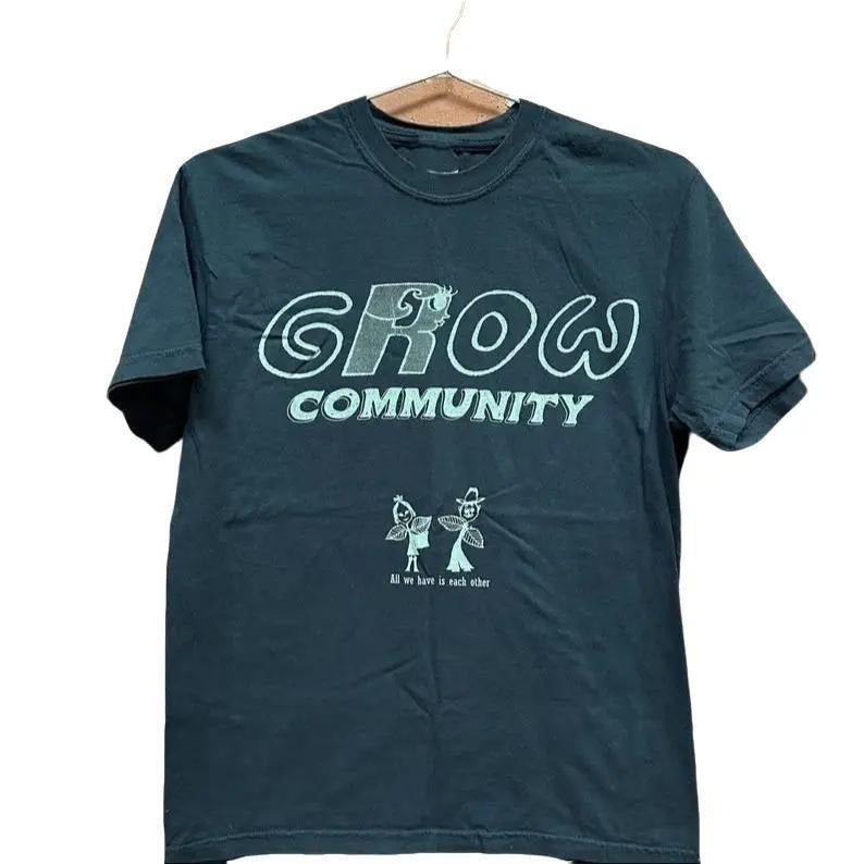 Grow Community T-shirt_Cotton T-Shirt, Perfect Tee, Gifts For Boyfriend and Girlfriend T-Shirt Hoodie, Sweatshirt