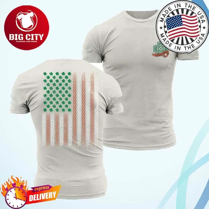 Grunt Style This We’ll Defend Irish Colors Sand Two Sided Shirt