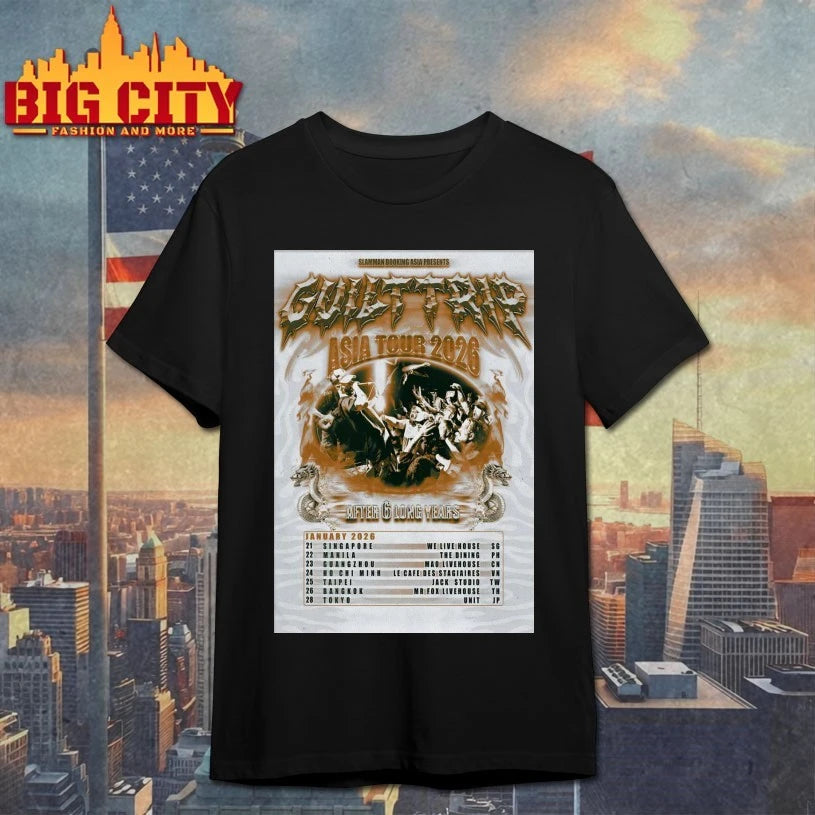 Guilt Trip Asian Tour 2026 Poster shirt