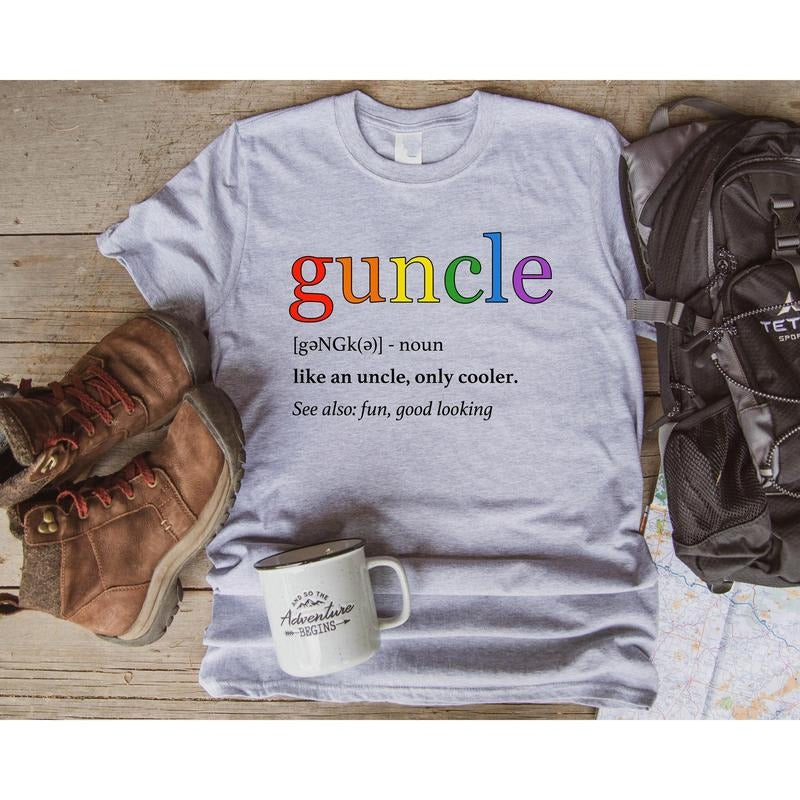 Guncle Shirt, Uncle definition LGBTQ Shirt, Pride Month Shirt, Gay Pride Tee, Pride Shirt, Equality Shirt, LGBTQ Gift,...