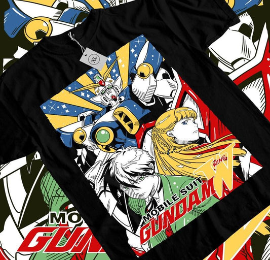 Gundam Wing T-Shirt S-4XL Japanese Anime Tshirt Manga Shirt Graphic Art Tshirt S-4XL Hoodie, Sweatshirt | WearSparks.com