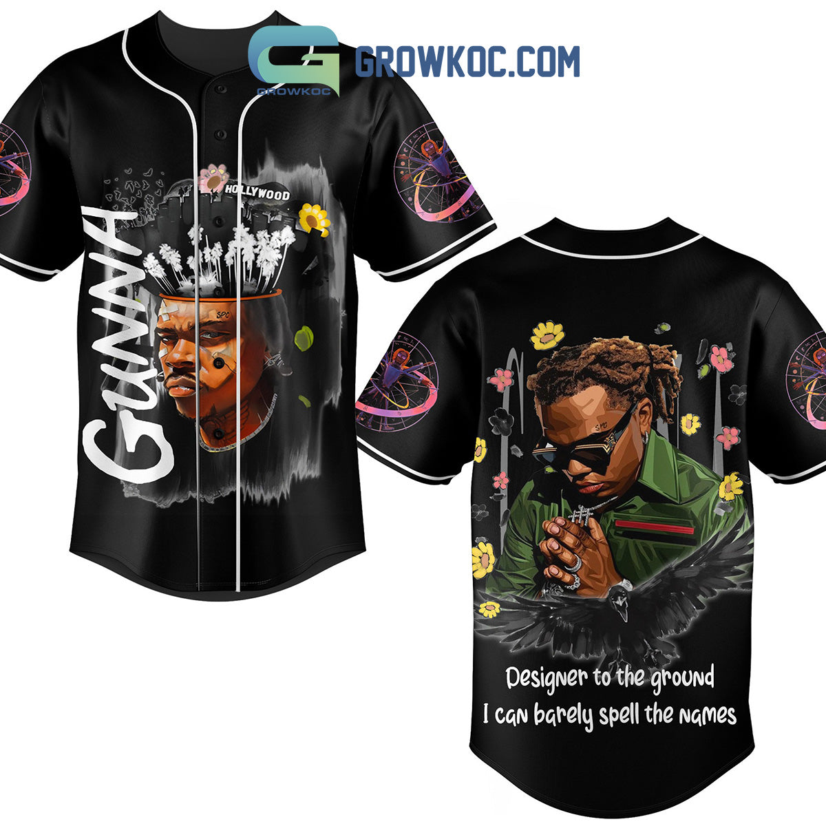 Gunna Designer To The Ground I Can Barely Spell The Name Baseball Jersey