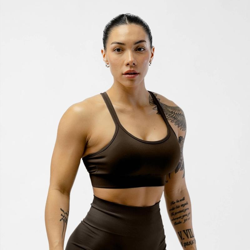 Gymreapers Legacy Bra: Plain Knitted Seamless Sports Bra for Women - Summer Fabric, Soft T-Shirts, Hoodie, Sweatshirt