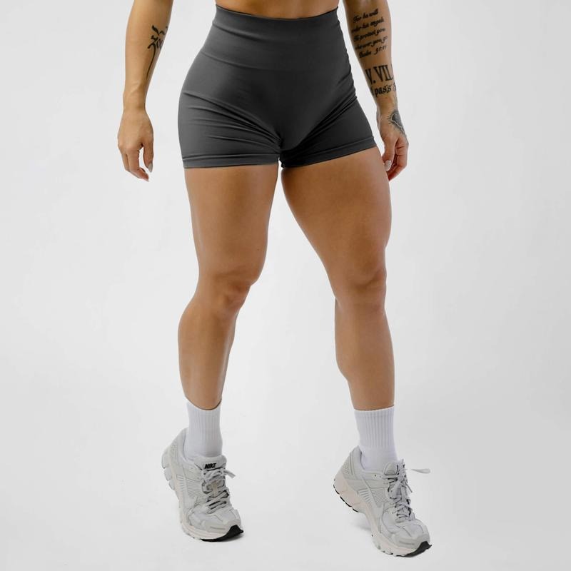 Gymreapers Legacy Seamless Shorts - Storm, Compression Fit and Breathable for Summer Sports & Outdoor Clothing T-Shirts,...