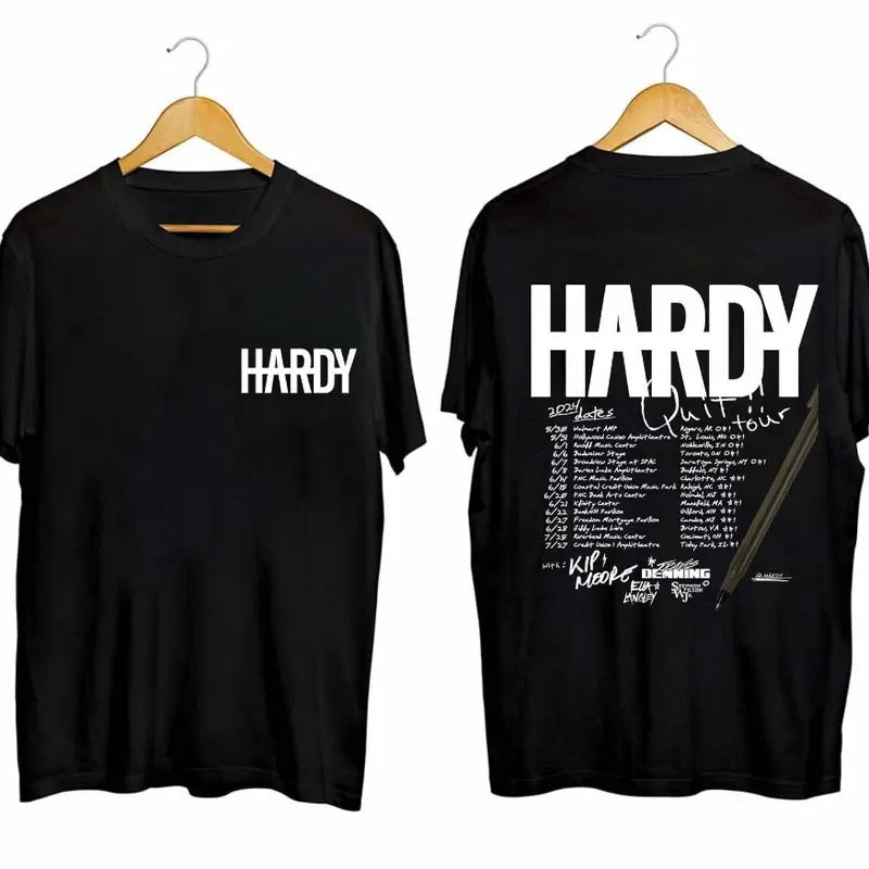 HARDY 2024 Quit Concert Quit Country Music Tour T-Shirt For Fan Hoodie, Sweatshirt | WearSparks.com