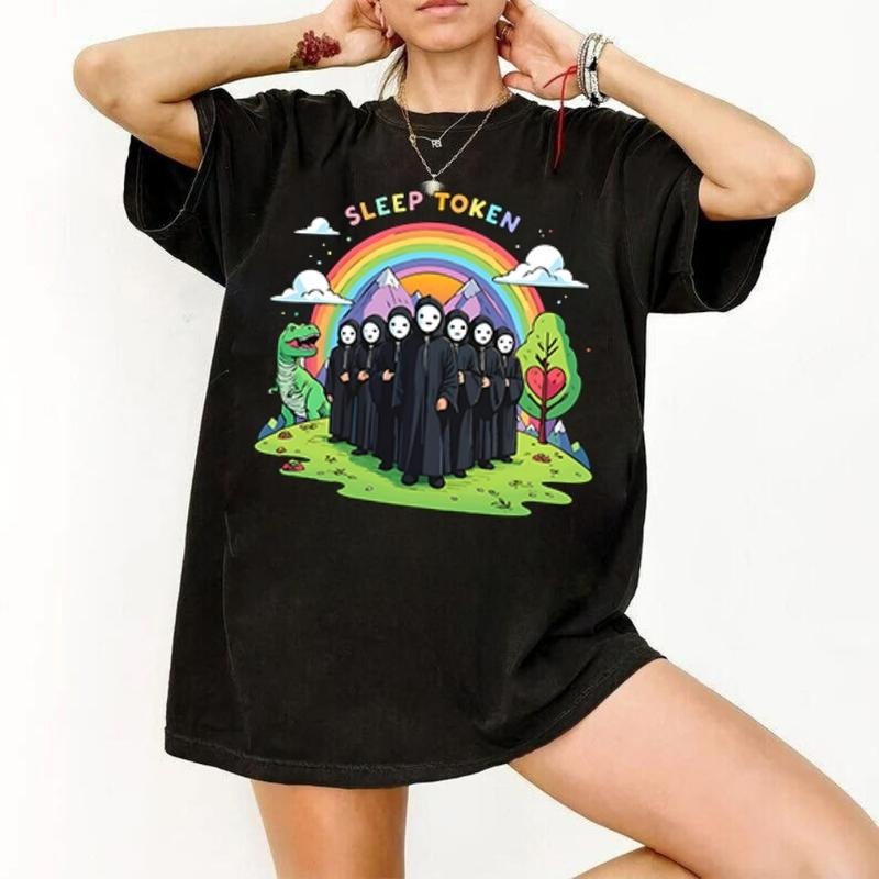 [HOT NEW] Funny Flamingo Sleep Token T-Shirt, Sweatshirt, Hoodie, Summer Vibes Graphic, Unisex Cotton Top for Music Fans...