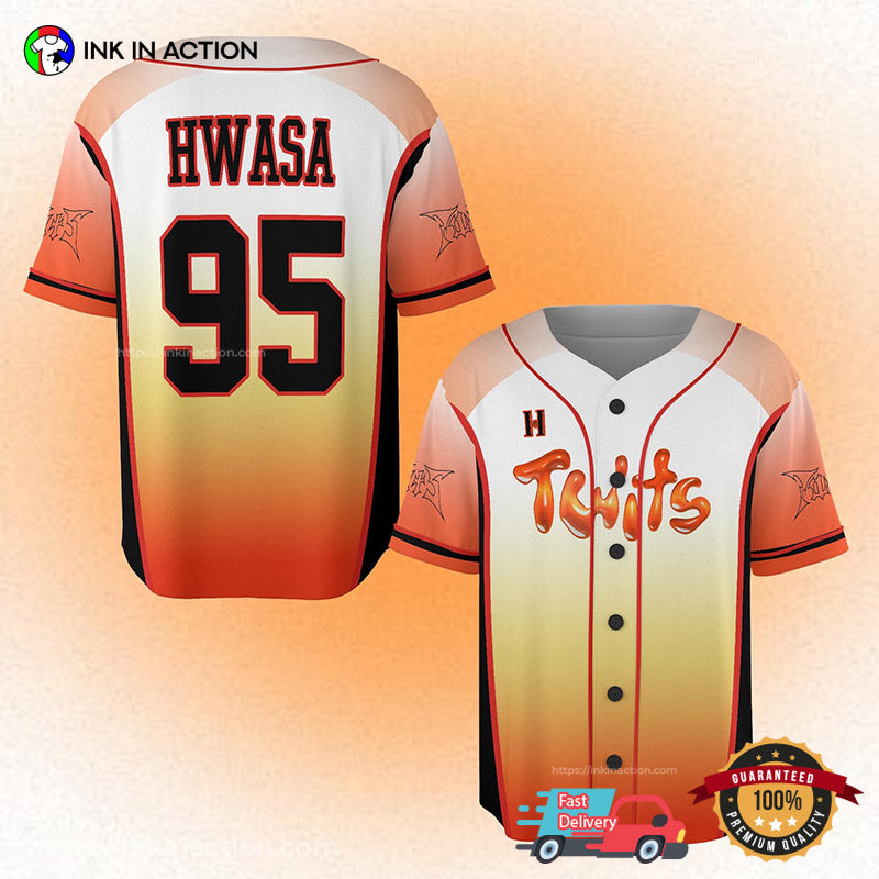 HWASA Live Tour Twits In North America 2025 Baseball Jersey