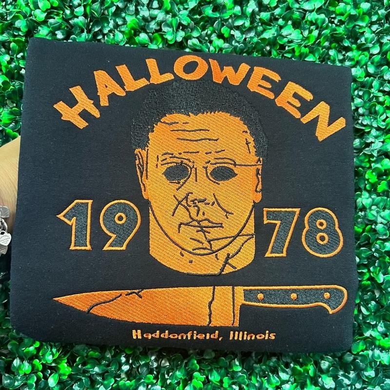 Halloween 1978 embroidered sweater T-Shirts, Hoodie, Sweatshirt | WearSparks.com