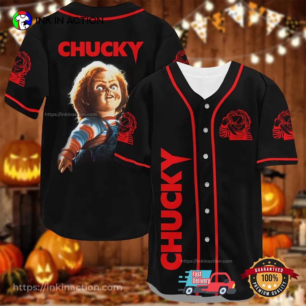 Halloween Chucky Baseball Jersey